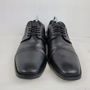 J. Murphy By Johnston & Murphy Lace Up Men\'s Black Shoes 59-11567 US Size 10M Johnston & Murphy Mens Oxford Cap Toe Dress Shoes Black Lace  main image 3